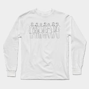 Bangtan Sonyeondan BTS Long Sleeve T-Shirt